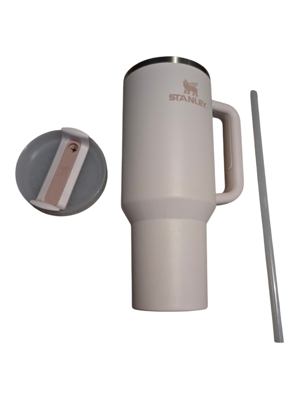 Stanley Quencher H2.0 FlowState Tumbler 40oz - Rose Quartz